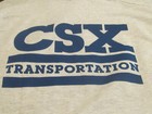 Vintage Youth L (14-16) CSX Front & Back Design T-Shirt — photo 2