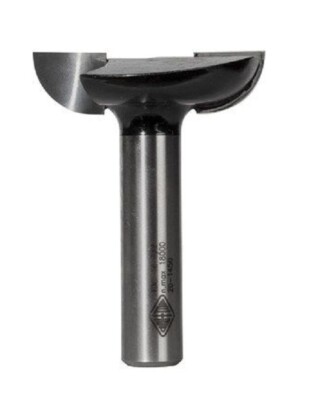 Carbitool DRAW PULL TCT ROUTER BIT 9/16  Radius 2  Diameter 1/2  Shank, 2-Flute