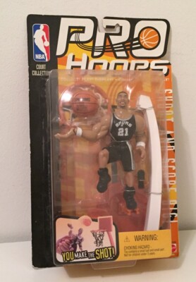 TIM DUNCAN PRO HOOPS SAN ANTONIO SPURS MATTEL ACTION FIGURE YOU MAKE THE SHO