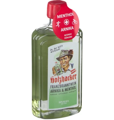 Riviera Holzhacker Holzhacker Franzbranntwein Arnika & Menthol 500 ml