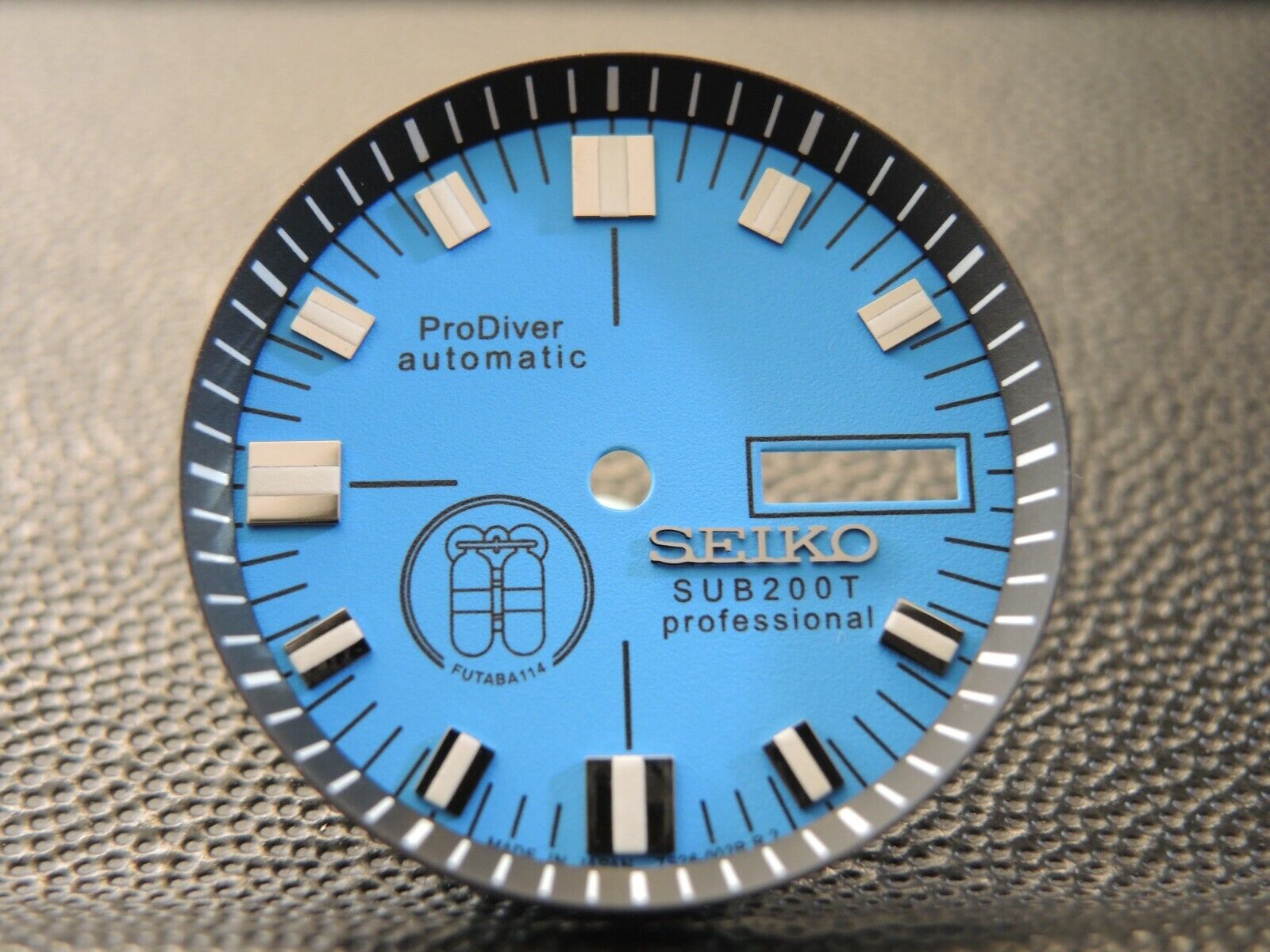 Department store Omaha Mall NEW CUSTOMIZED BLUE PRO-DIVER DIAL AND WILL TRACK MINUTE SEI FIT