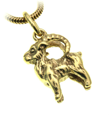 Anhänger Sternzeichen Steinbock Sterling Silber 925 Tierkreiszeichen Horoskop
