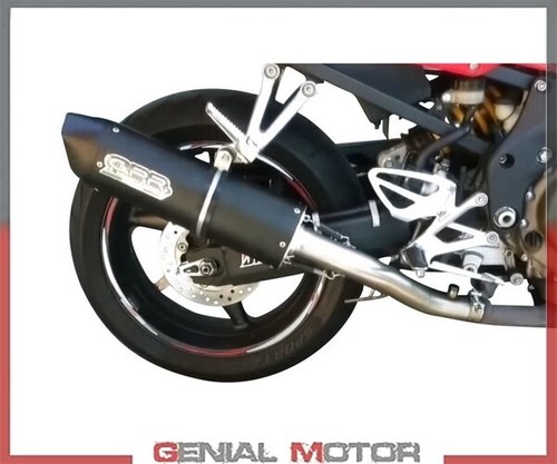 Scarico GPR compatibile con Honda Cbf 600 - N 2004-2006, Satinox - Honda Accessori