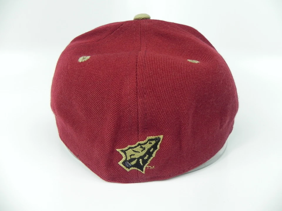 FLORIDA STATE ST. SEMINOLES MAROON NCAA VINTAGE FITTED ZEPHYR DH CAP HAT NWT! - Image 4 of 4