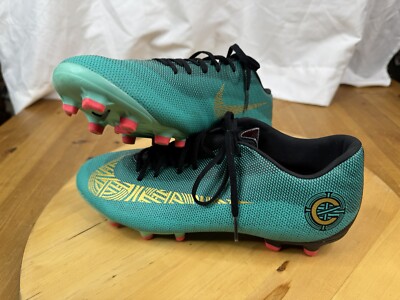 New Nike Mercurial CR7 Vapor 12 MG Teal Blue Green Soccer