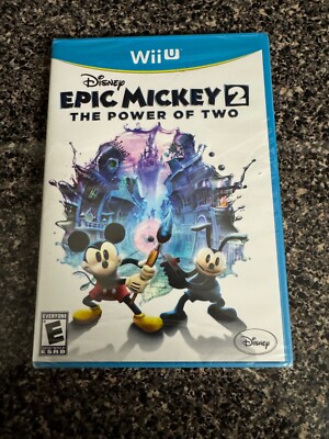 Epic Mickey 2 the Power of Two - Nintendo Wii U-Sealed Brand New!