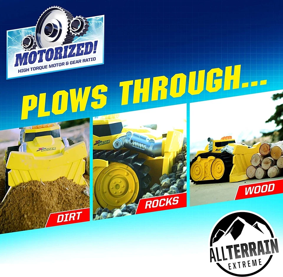 Xtreme Power Dozer Motorized All Terrain Extreme Bulldozer Toy Truck New In Box - Image 2 of 4