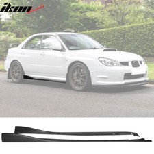 Fits 02-07 Subaru Impreza Wrx Sti Cs Style 2pcs Side Skirts Extension Pannel Pp