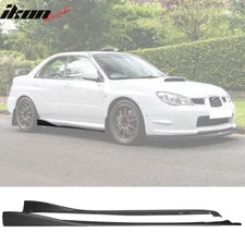 Fits 02-07 Subaru Impreza WRX STI CS Style 2PCS Side Skirts Extension Pannel PP