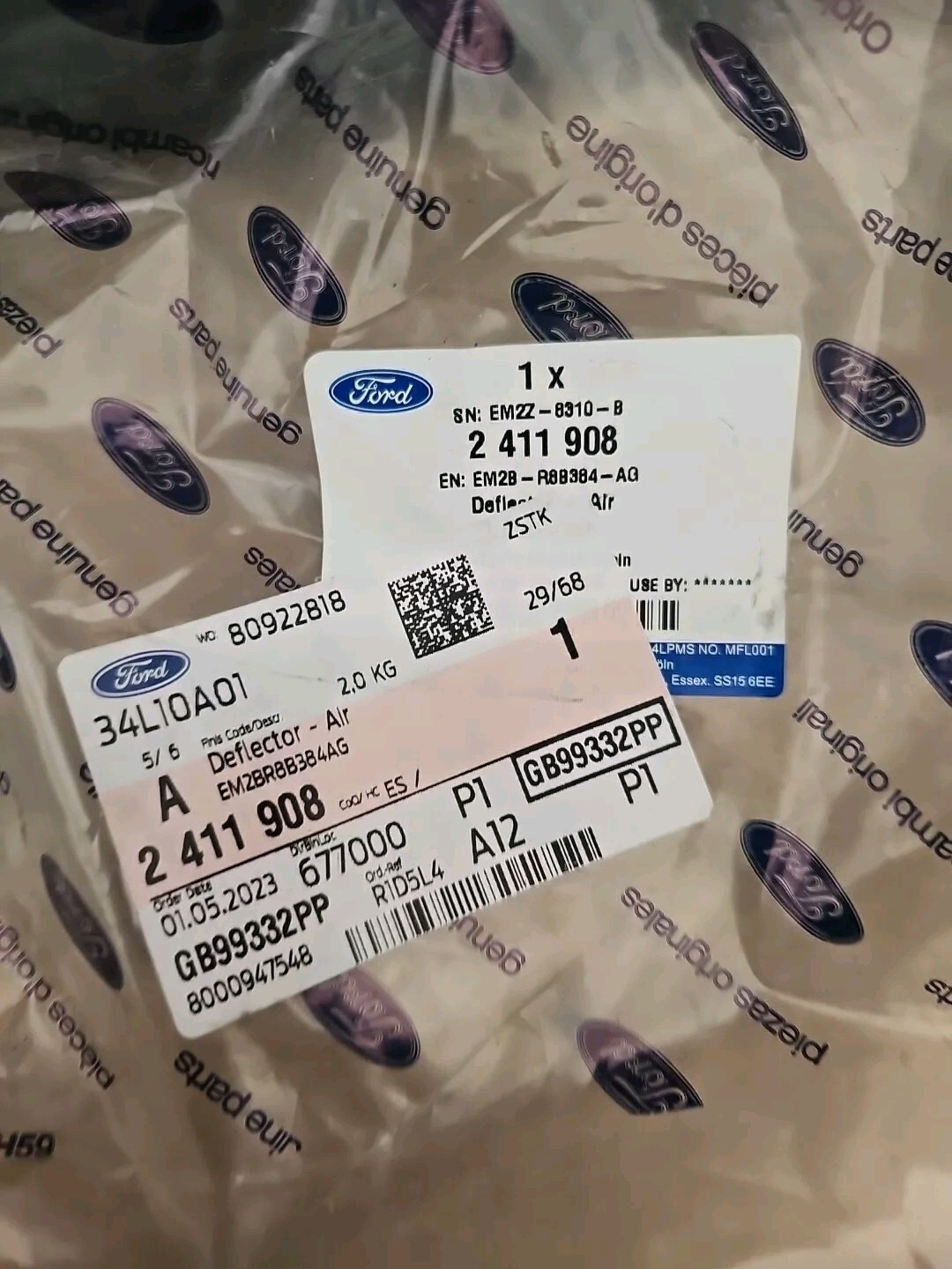 Genuine Ford Air Deflector 2018177 for sale online | eBay 