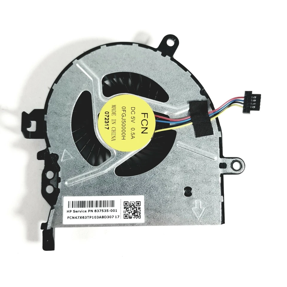 HP PROBOOK 470 G3 CPU COOLING FAN LAPTOP 837535-001 - - Image 2 of 3