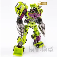 Jinbao Transformation Oversized Devastator Gravity Builder With UPGRADE KIT