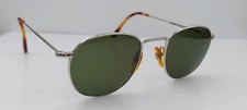 Vintage Pro Design Club 333 Silver Round Metal Sunglasses Frames Austria