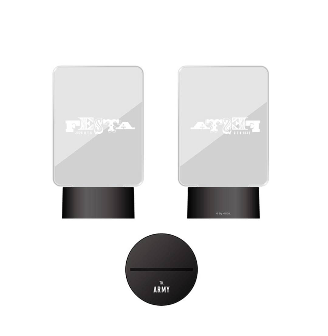 BTS 2020 FESTA フォトフレーム  ムードライト 新品未使用 BTS 2020 FESTA フォトフレーム ムードライト 新品未使用 BTS 2020