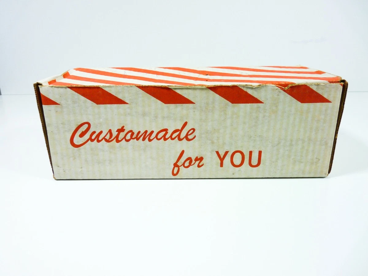 Anaheim HOUSE OF VANS Shoe Box Only Vintage Early 70s Orange