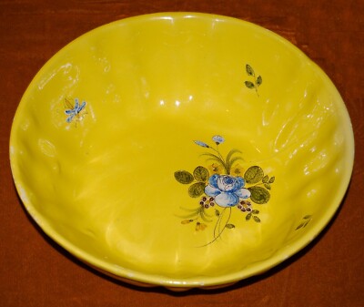 ANTIQUE Montpellier France LARGE DISH Katharine Graham Estate Washington Post