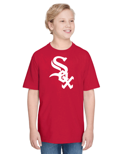 Chicago White Sox Youth T-shirt Ring Spun Cotton Size XS-L Kids T-Shirt - Picture 10 of 12