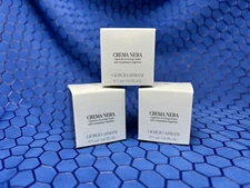 Giorgio Armani Crema Nera Supreme Reviving Cream 0.16 oz LOT OF 4