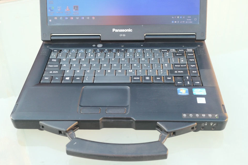Panasonic Toughbook CF-53 MK2 15.4" Laptop Core i5 8GB 256GB SSD Win10 F6 Missin - Image 2 of 4