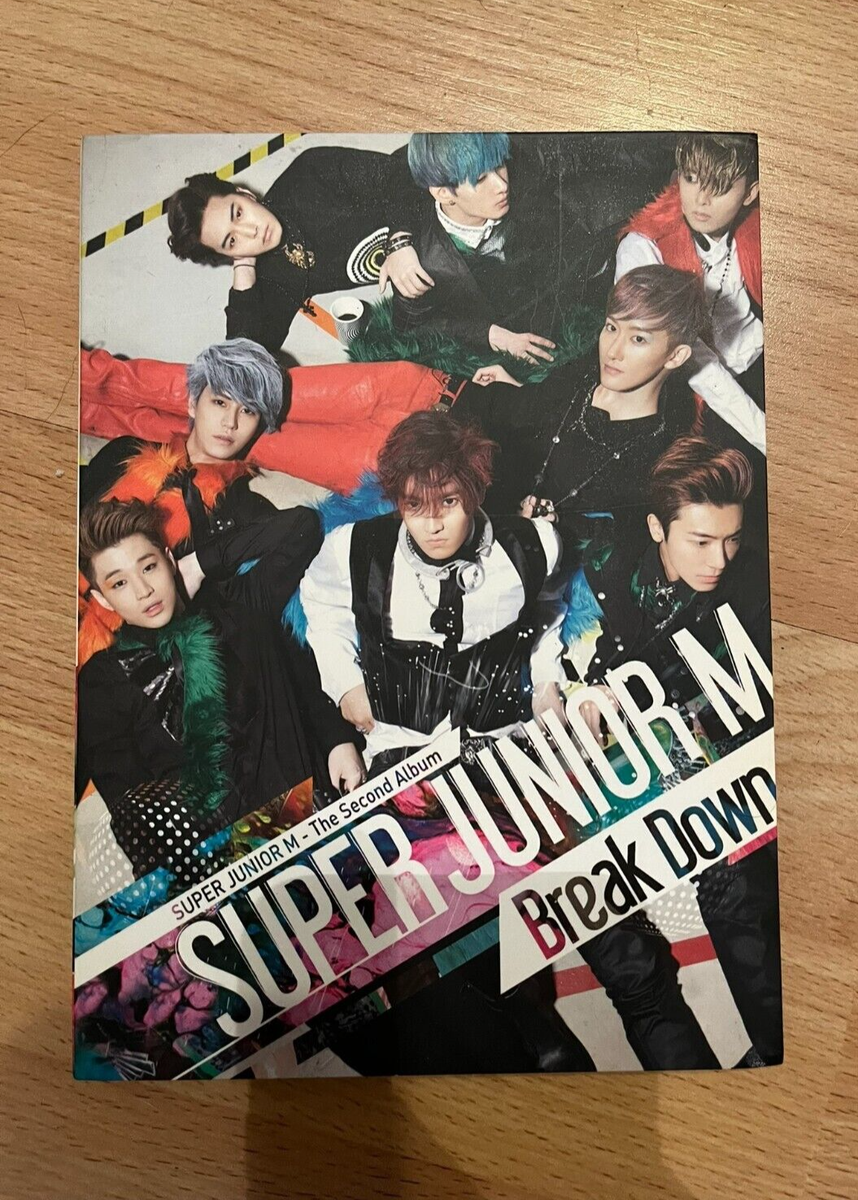 Super Junior-M 2nd album Break down (CD with booklet, 2013) | eBay