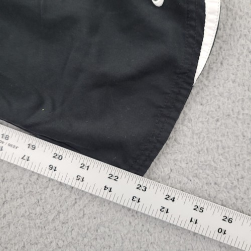 Nike Track Pants Boys Large (12-14) VTG 90s Black Youth Performance Activewear - Picture 8 of 10