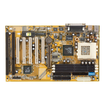Mainboard Gigabyte GA-5AX Rev 4.1 SDRAM AGP ISA PCI Socket 7