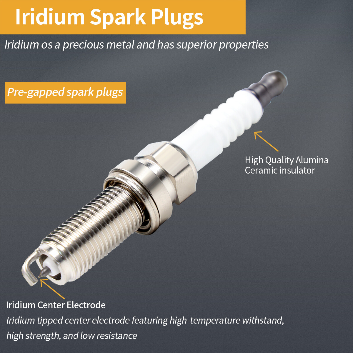 6 Ignition Coil & 6 Spark Plug for 2.7L Concorde Intrepid Stratus 1998