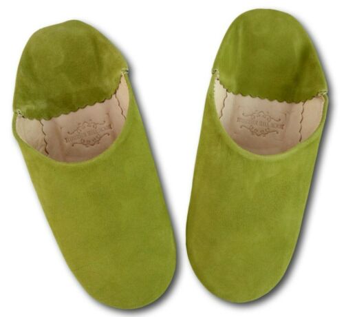 MAROKKANISCHE LEDER BABOUCHE SLIPPER WEICHE WILDLEDER PLETIERE PLIDES LOAFER *HANDGEFERTIGT* - Bild 95 von 128