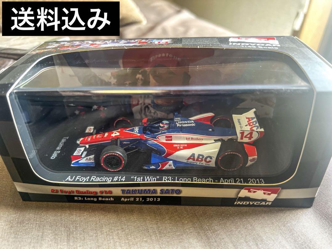 1/43 scale Takuma Sato won Indycar for the first time Long