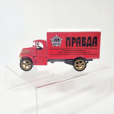 MJ7 Matchbox  Collectibles Pravda Model YPP06 1920 Mack AC Red & White Org box
