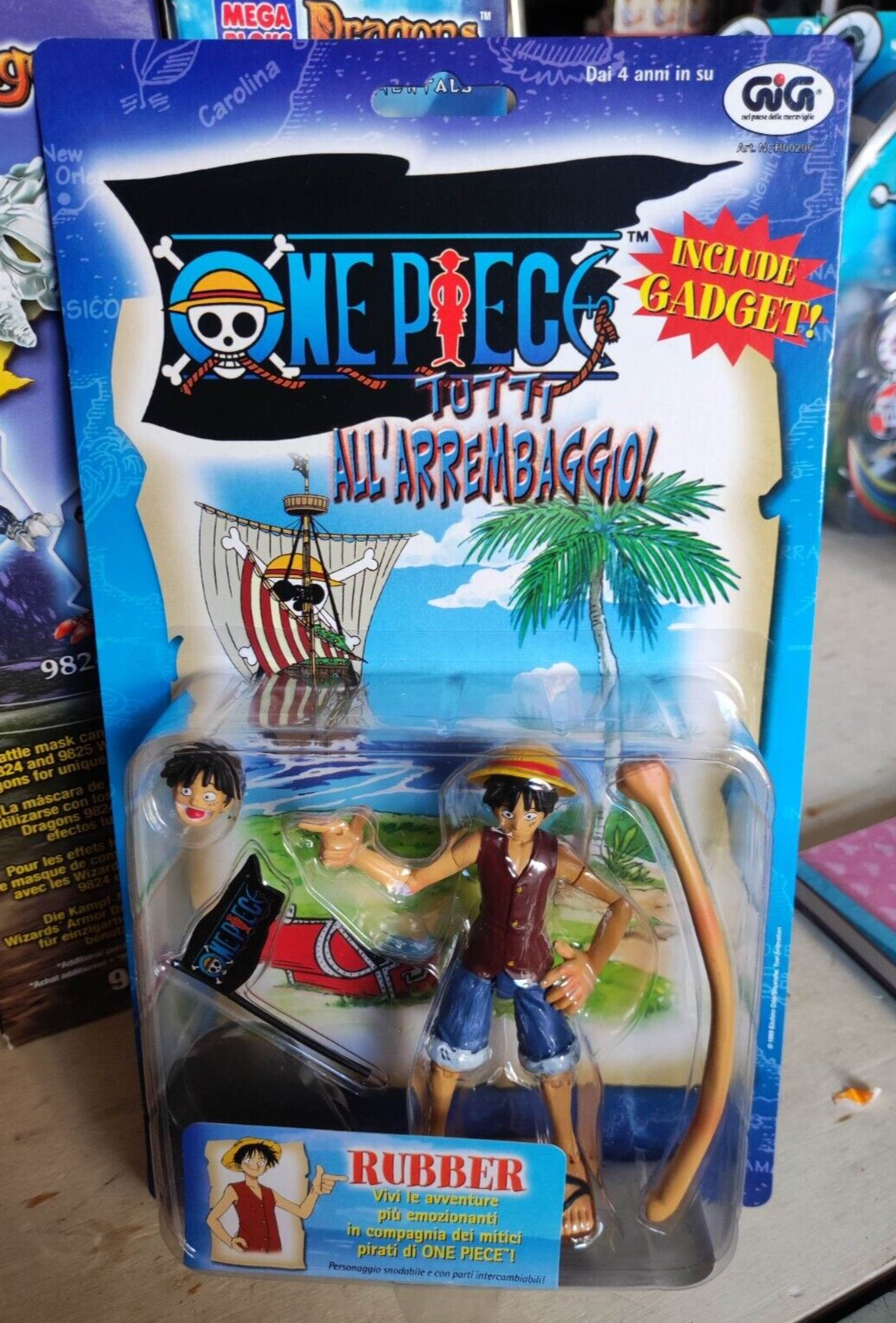 ONE PIECE RUBBER VINTAGE GIG