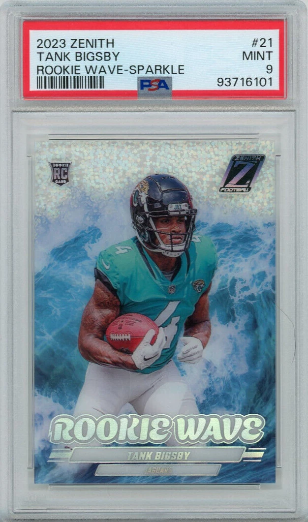 Tank Bigsby Panini Zenith Rookie Wave #21 Sparkle