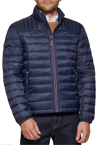 Tommy Hilfiger Ultra Loft Lightweight Puffer Jacket Mens X-Small Midnight NEW video thumbnail