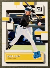2022 Panini-Donruss #80 Oneil Cruz (RC) Pittsburgh Pirates 