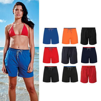 Asquith & Fox Badeshorts - Bindeband und Gummibund, Mesh-Innenfutter