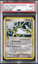 2005 POKEMON EX DEOXYS GOLD STAR #105 LATIAS-HOLO PSA 9 on eBay