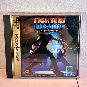 SEGA Saturn White Console HST-0014 Set w 2Controller + 7 Games Tested Japan EX+