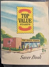 vintage 1966 Top Value Stamps Saver Book New NO Stamps