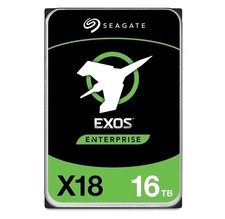 Seagate Exos X18 16TB SATA 6Gbs Enterprise Internal HDD Hard Drive ST16000NM000J