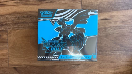 Pokémon TCG: Scarlet & Violet Black Bolt Elite Trainer Box ETB - Factory Sealed