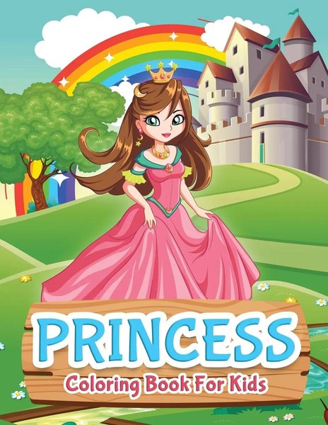 Bmpublishing | Princess Coloring Book For Kids | Taschenbuch | Englisch (2021)-image