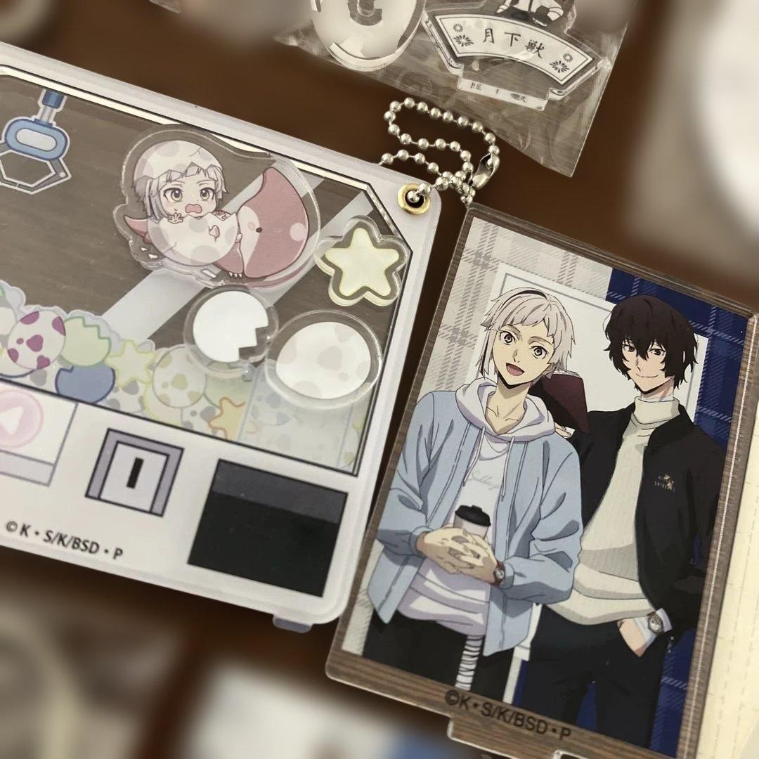 Nakajima Atsushi Keychain Acrylic Collectible Character Goods