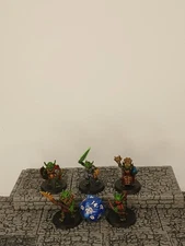Goblin Raiding Party of 5 Hand Painted RPG Dungeons And Dragons EC3D