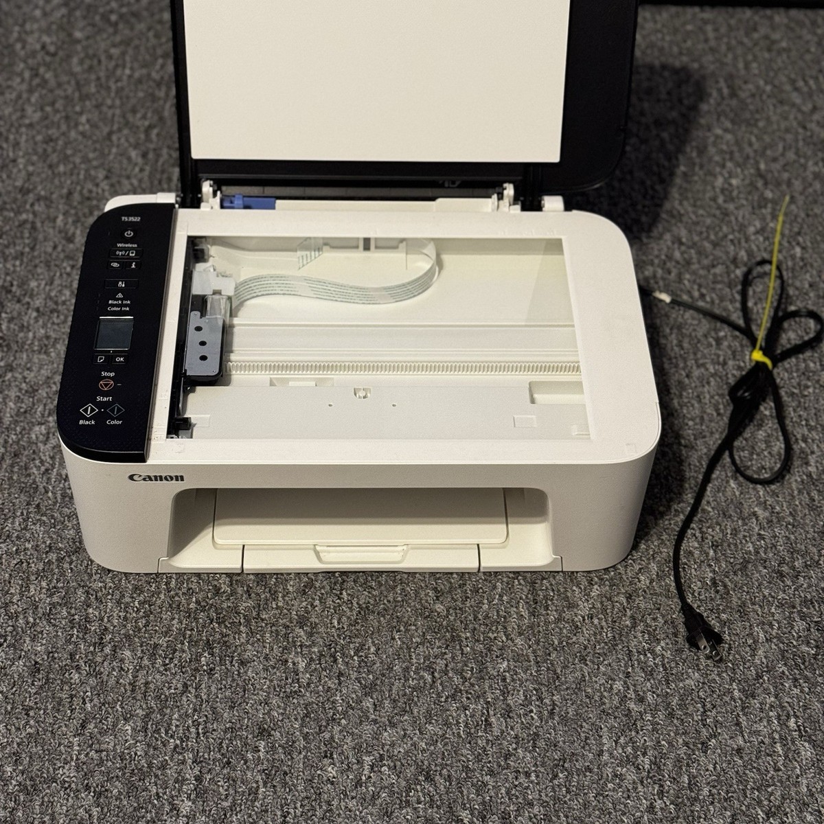 Canon All-in-One Wireless InkJet Printer (K10529) - Pixma - White