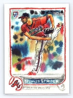 2024 Topps Spotlight by Andy Friedman #49 Spencer Strider
