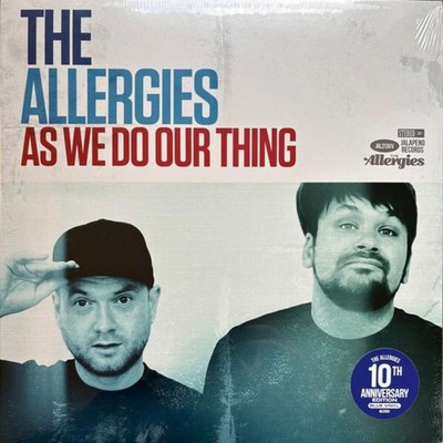 THE ALLERGIES AS WE DO OUR THING NEW LP