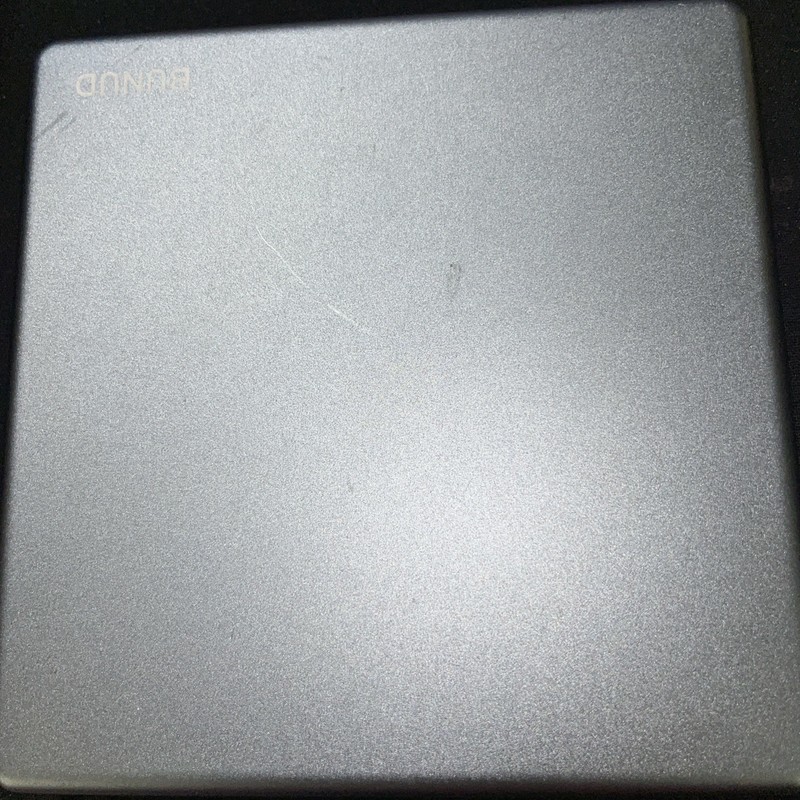 External CD DVD Drive LightScribe CD/DVD +/-RW Burner Player Writer Silver 