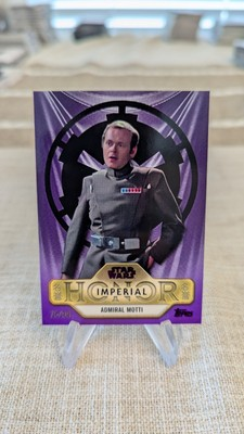 #ad #ad Admiral Motti 2025 Topps Star Wars Meiyo Imperial Honor Purple 99 #IH 1 $12.49