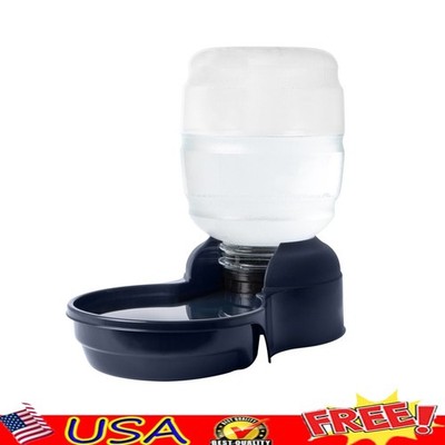 Large Gravity Pet Waterer Dogs Cats Easy Clean Hydration System 4 Gallon New