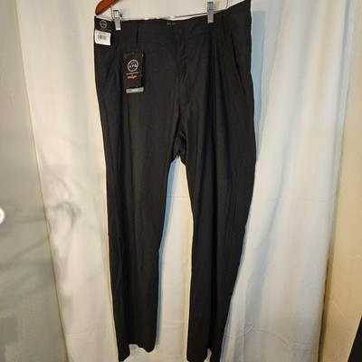 Wrangler ATG Chino Pants Straight Fit All Terrain Gear Black 40x34